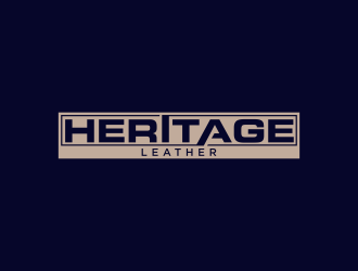 Heritage Leather logo design by Renaker