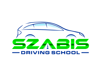 Szabis Driving School logo design by done