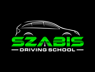 Szabis Driving School logo design by done