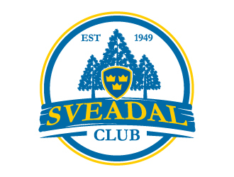 SveadalCLUB est. 1949 logo design by MUSANG