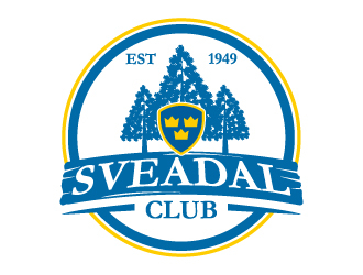 SveadalCLUB est. 1949 logo design by MUSANG
