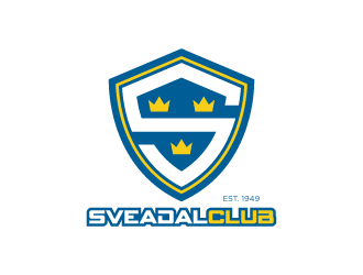 SveadalCLUB est. 1949 logo design by torresace