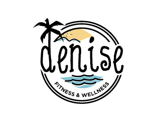 Denise fitness & wellness  logo design by torresace