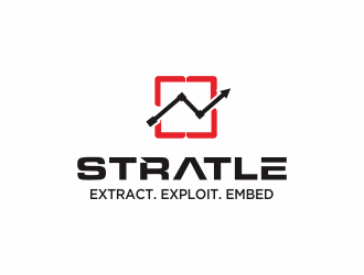 STRATLE. logo design by YONK