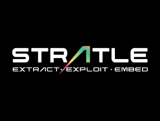 STRATLE. logo design by MUSANG