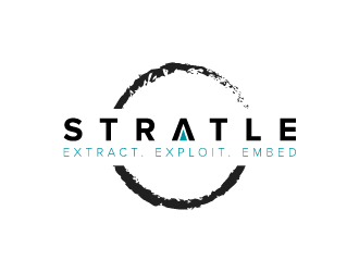 STRATLE. logo design by jafar