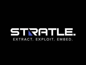 STRATLE. logo design by kunejo