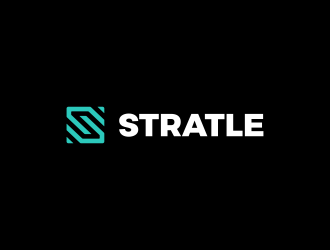 STRATLE. logo design by mashoodpp