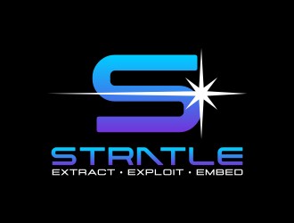 STRATLE. logo design by ekitessar