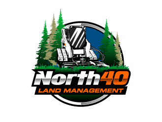 North 40 land management  logo design by torresace