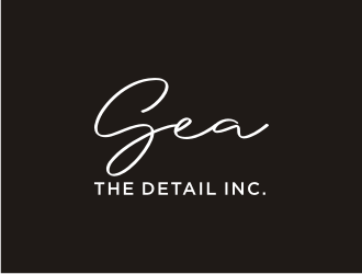 Sea The Detail Inc. logo design by bricton