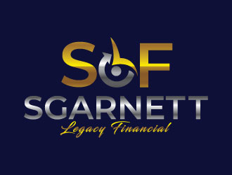 SGARNETT LEGACY FINANCIAL logo design by Suvendu