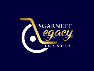 SGARNETT LEGACY FINANCIAL logo design by MUSANG