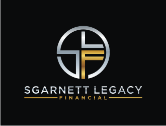 SGARNETT LEGACY FINANCIAL logo design by bricton