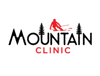 Mountain Clinic logo design by MonkDesign