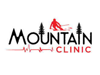 Mountain Clinic logo design by MonkDesign