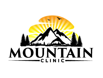 Mountain Clinic logo design by AamirKhan