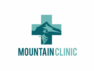 Mountain Clinic logo design by serprimero