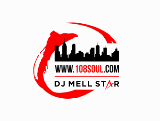 www.108soul.com Radio New York City logo design by DuckOn