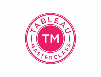 Tableau Masterclass logo design by menanagan