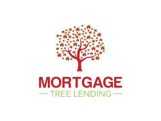 MortgageTree Lending  logo design by Rexi_777
