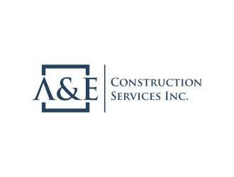 A&E Construction Services Inc. logo design by pel4ngi