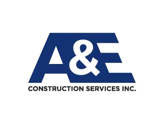 A&E Construction Services Inc. logo design by maserik