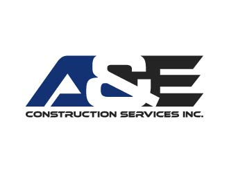 A&E Construction Services Inc. logo design by maserik