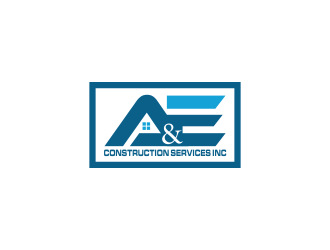 A&E Construction Services Inc. logo design by Jhonb