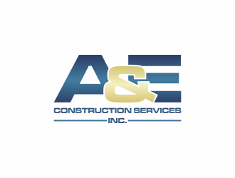 A&E Construction Services Inc. logo design by ayda_art