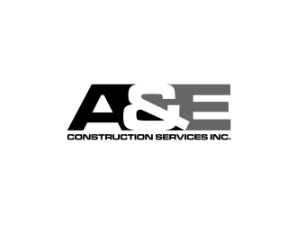 A&E Construction Services Inc. logo design by hopee