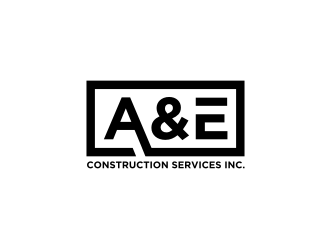 A&E Construction Services Inc. logo design by hopee