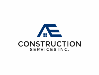 A&E Construction Services Inc. logo design by y7ce