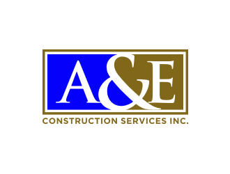 A&E Construction Services Inc. logo design by asyqh