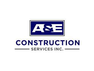 A&E Construction Services Inc. logo design by dodihanz