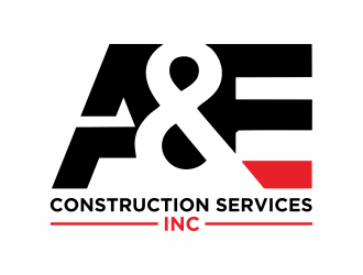 A&E Construction Services Inc. logo design by hidro