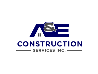 A&E Construction Services Inc. logo design by dodihanz
