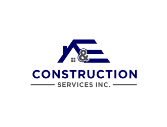 A&E Construction Services Inc. logo design by dodihanz