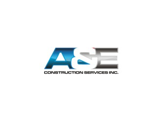 A&E Construction Services Inc. logo design by bombers