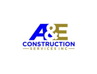 A&E Construction Services Inc. logo design by josephira