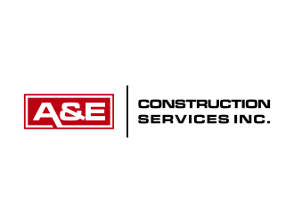 A&E Construction Services Inc. logo design by GassPoll