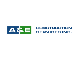 A&E Construction Services Inc. logo design by GassPoll