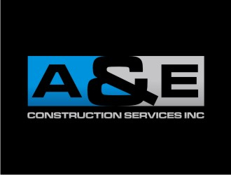 A&E Construction Services Inc. logo design by sabyan