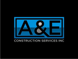 A&E Construction Services Inc. logo design by sabyan