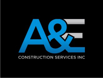 A&E Construction Services Inc. logo design by sabyan