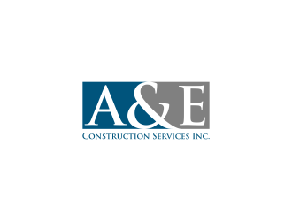 A&E Construction Services Inc. logo design by .::ngamaz::.