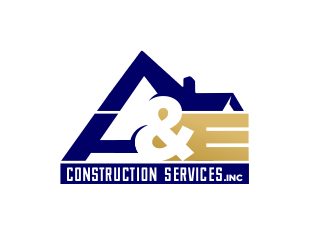 A&E Construction Services Inc. logo design by YONK