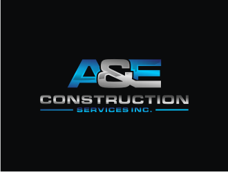 A&E Construction Services Inc. logo design by bricton