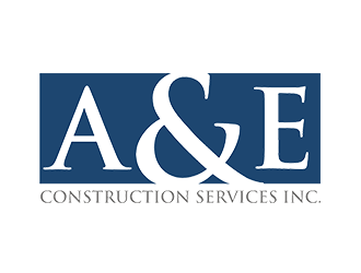 A&E Construction Services Inc. logo design by EkoBooM