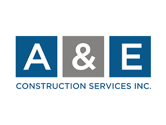 A&E Construction Services Inc. logo design by EkoBooM